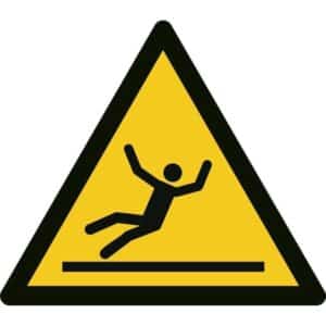 Skilt Glat gulv A360 - Lamineret selvklæbende vinyl / 25 mm Ark á 10 stk. - Skilte - Skilt -