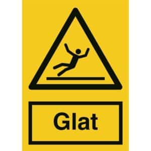 Skilt Glat A310 - Selvklæbende vinyl / (A4) 297 x 210 mm | Skilte | Fjernlager | Skilt